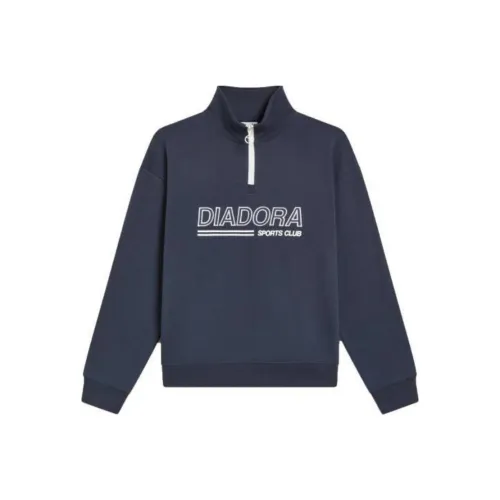 Diadora Синий Мужской Свитшот