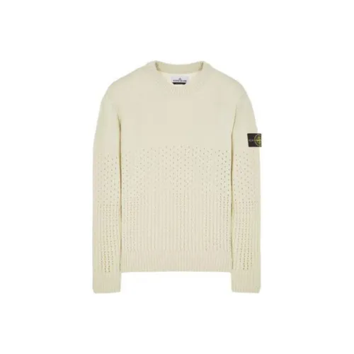 STONE ISLAND Зеленые Мужские Свитера