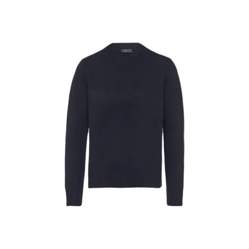 PRADA Свитер Мужской Морской Синий