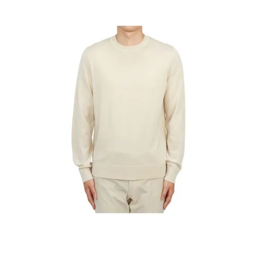 THEORY Бежевый Мужской Свитер