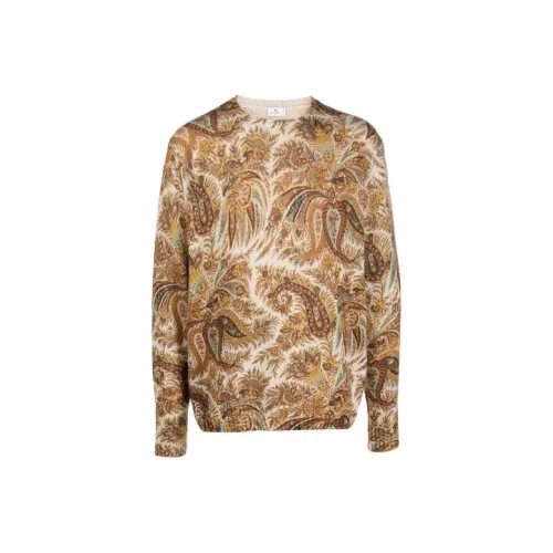 ETRO Апельсин Мужские Свитера