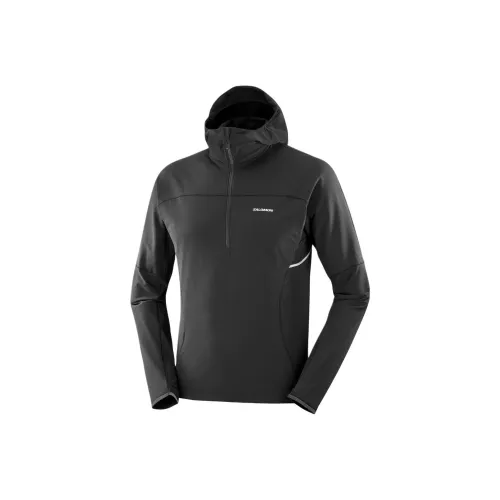 Salomon Sense Aero Hybrid Толстовка Мужская Темно-Черная