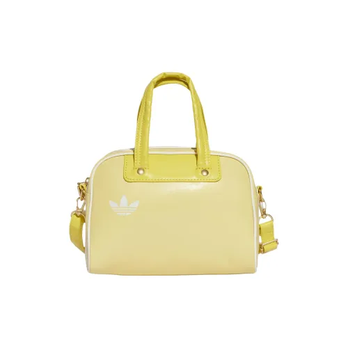 Adidas Originals Полиуретан Bowling Bag Сумка через плечо Мини Сумка Унисекс Розовый Желтый