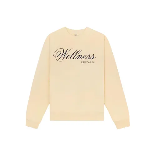 SPORTY RICH Свитшот Унисекс Бежевый