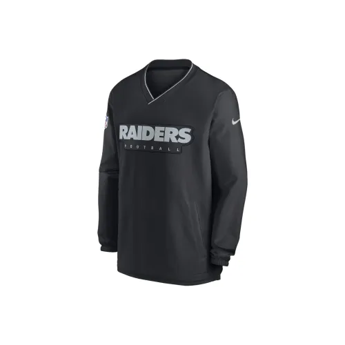 Nike x NFL Las Vegas Raiders Sideline Свитшот Унисекс Черный