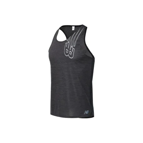 New Balance Майка Мужская Черная