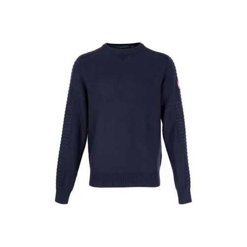 Canada Goose Paterson Series Синие Мужские Свитера