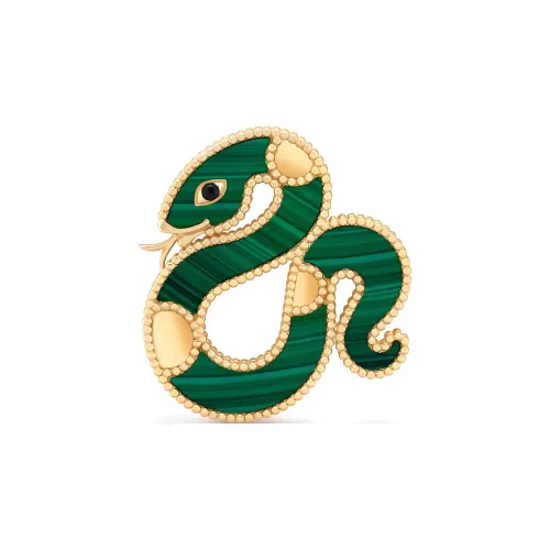 Van Cleef Arpels Onyx Броши Женские Зеленый