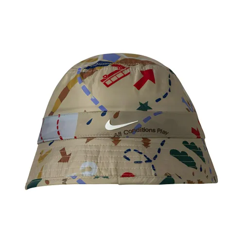 Nike Полиэстер Ведрообразные Шляпы Детские Светлый Хаки