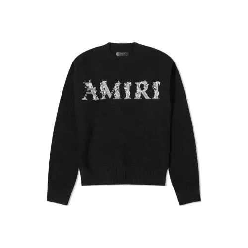 AMIRI Мужские черные свитеры