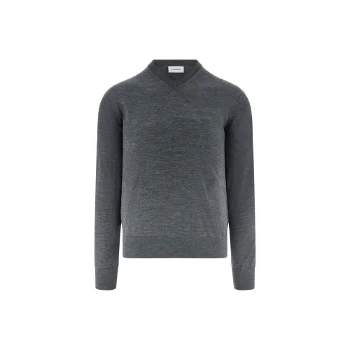 Ferragamo SS24 Свитер Мужской Угольный Серый