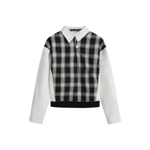 ANTERIORLOVED x CasseSango Рубашка Унисекс Белый