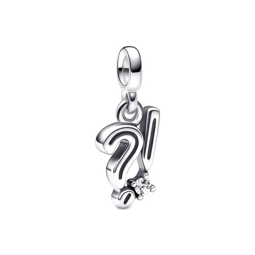 Pandora Sterling Silver 925 пробы, Кубический цирконий, Женские ювелирные аксессуары
