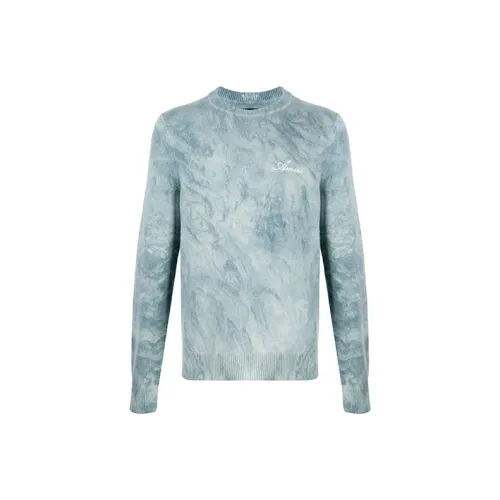 AMIRI Кашемир Свитер Мужской Синий