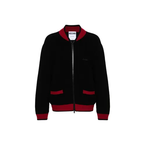 MOSCHINO Мужские черные свитеры