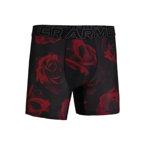 Under Armour PerformanceTech Боксеры Мужские Красный Черный