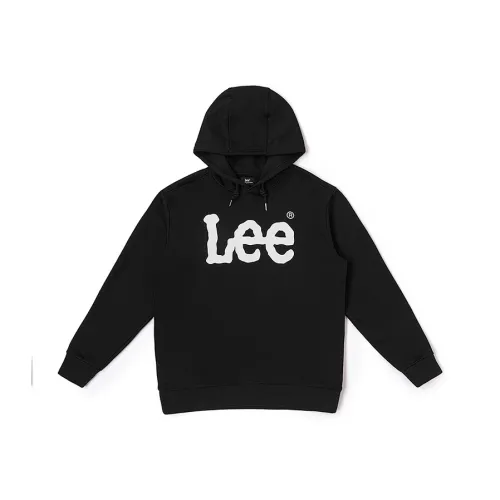 Lee Черный Мужской Свитшот