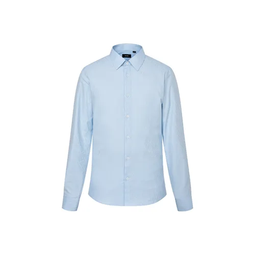 RARE FW24 Рубашка Мужская Светло-Синяя