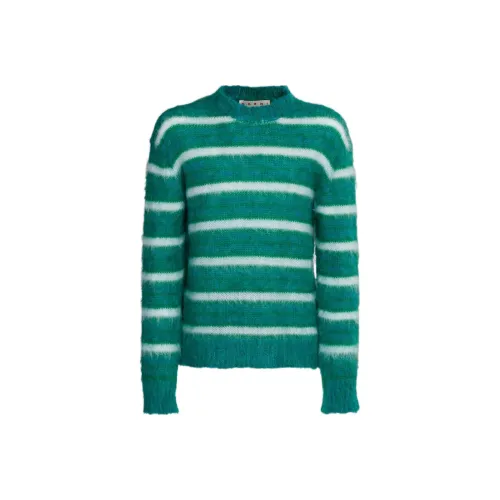 MARNI Зеленые Мужские Свитера