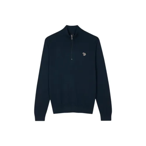 Paul Smith Темно-морской синий Мужские свитеры
