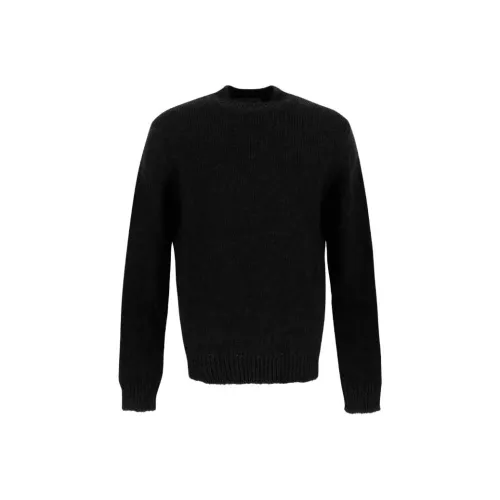 JIL SANDER Черные Мужские Свитера