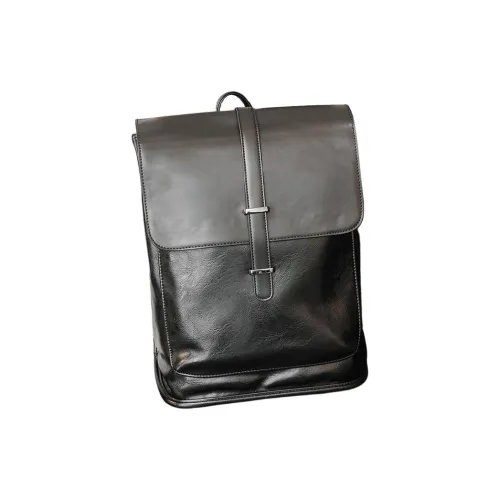 VIHUS ПУ (полиуретан) Рюкзак Стандартный Мужской Черный