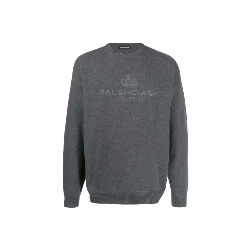 Balenciaga Серые Мужские Свитера
