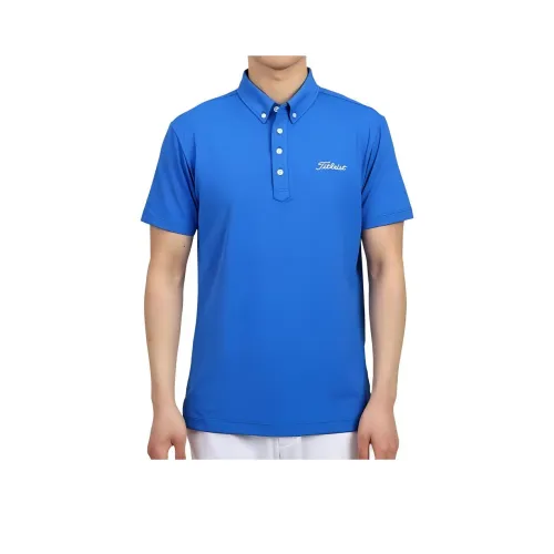 TITLEIST Синий Мужская Поло