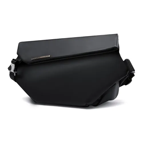 MOYYI PVC Сумка через плечо Стандартная Мужская Черная