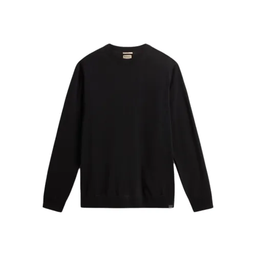 WOOLRICH Мужские черные свитера