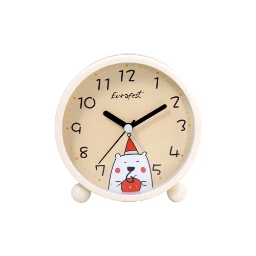 HENSE Кварцевый механизм Металл Будильник Унисекс HA25