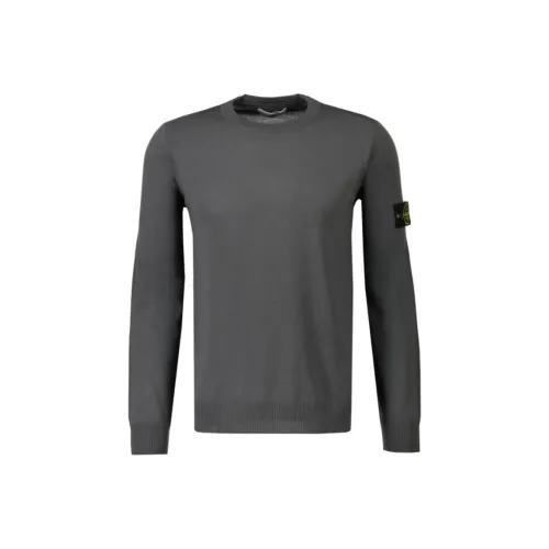 Stone Island Серые Мужские Свитера