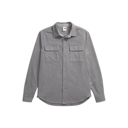 THE NORTH FACE Arroyo Фланелевая рубашка мужская средний серый смешанный цвет