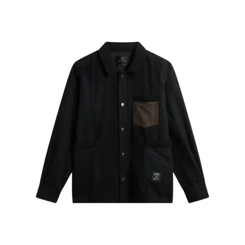 LINING Мужские черные рубашки