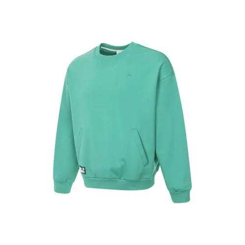 PUMA SelectCLASSICS Свитшот Унисекс Jadeite Зеленый