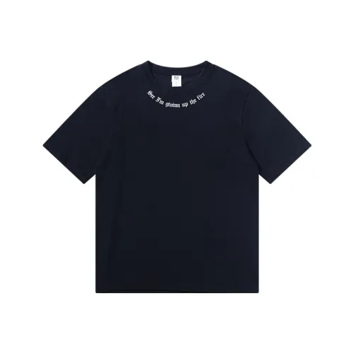 LUANBU Лето Ins Готический Буква Повседневный Свободный крой Унисекс