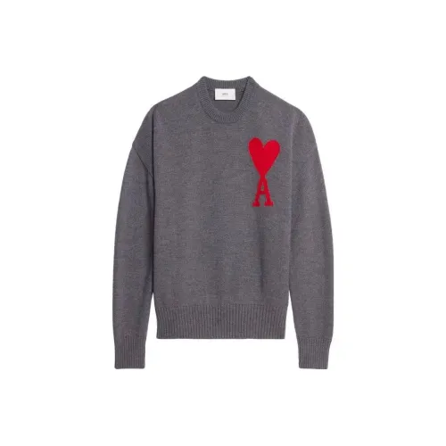 AMIPARIS SS23 Свитер Мужской Серый