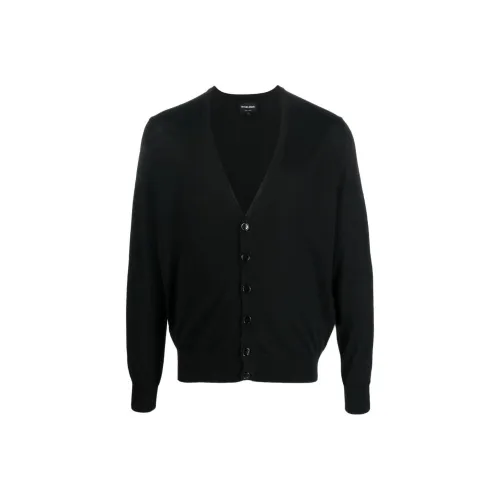 EMPORIO ARMANI SS22 Трикотаж Мужской Черный