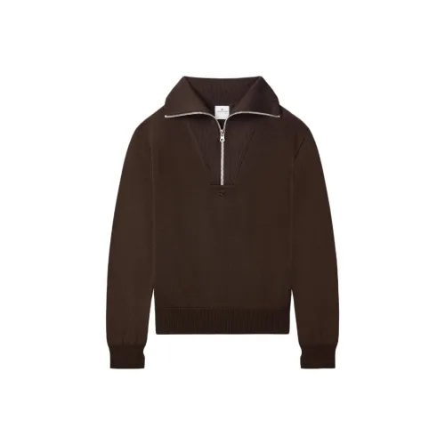 COURREGES Коричневый Унисекс Свитеры