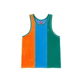 Зелёный, оранжевый, синий, пэчворк