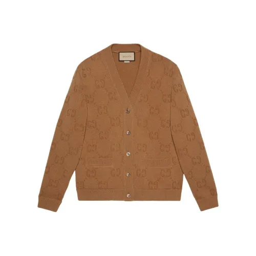 GUCCI SS22 Трикотаж Мужской Коричневый