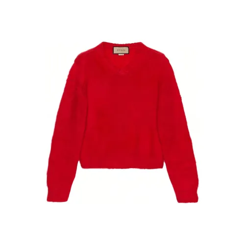 Gucci Red Мужские Свитера