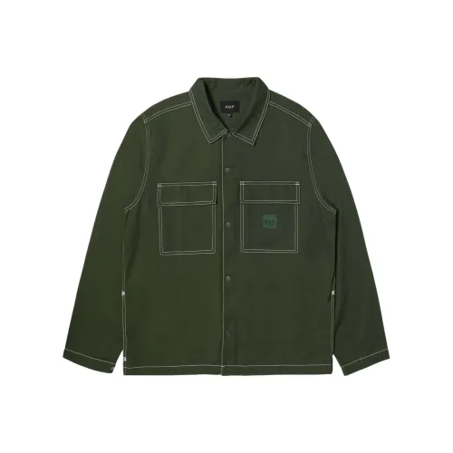 HUF FW24 Рубашка Унисекс Хантер Зеленый