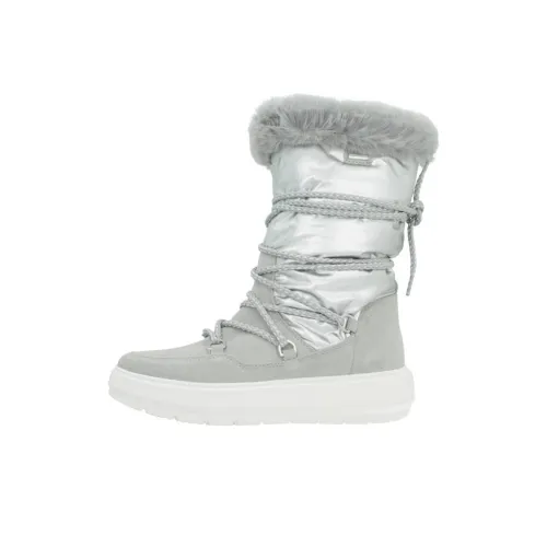 GEOX Сноубутсы Серебристые Женские