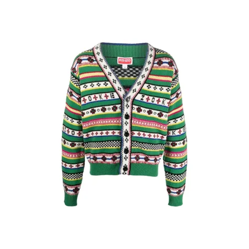KENZO Зеленые Мужские Свитера