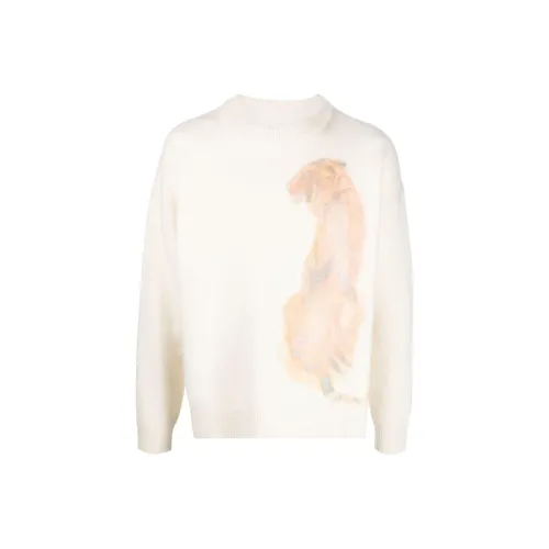 JIL SANDER Бежевые Мужские Свитера