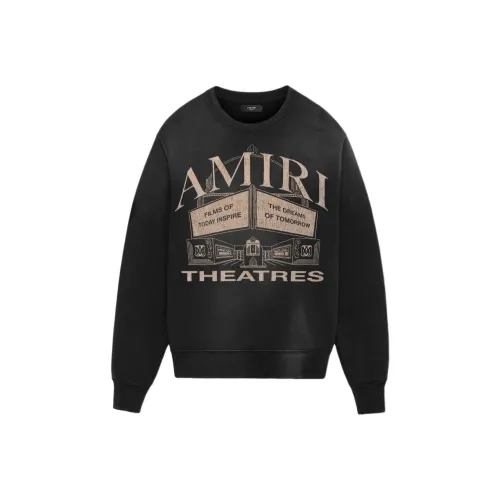 AMIRI FW24 Свитшот Мужской Черный