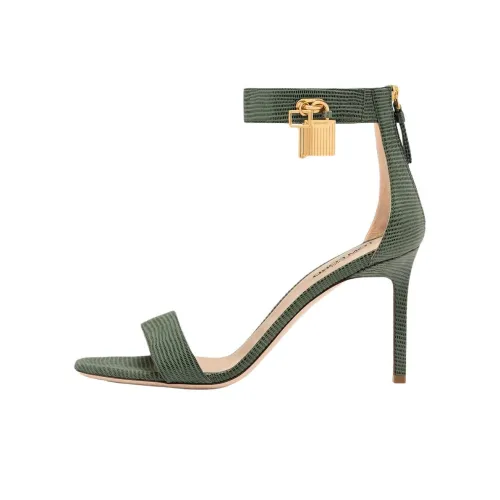 TF One Ремешок Сандалии 8,5 см Женские Зеленые