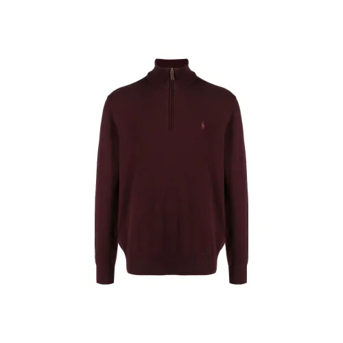 Polo Ralph Lauren Мужские Свитера Бордового Цвета
