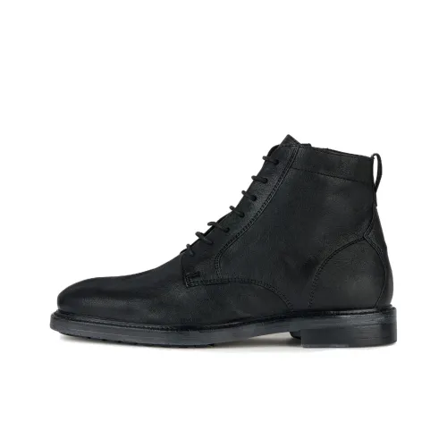 GEOX Aurelio Короткий Мартин Ботин Мужской Черный